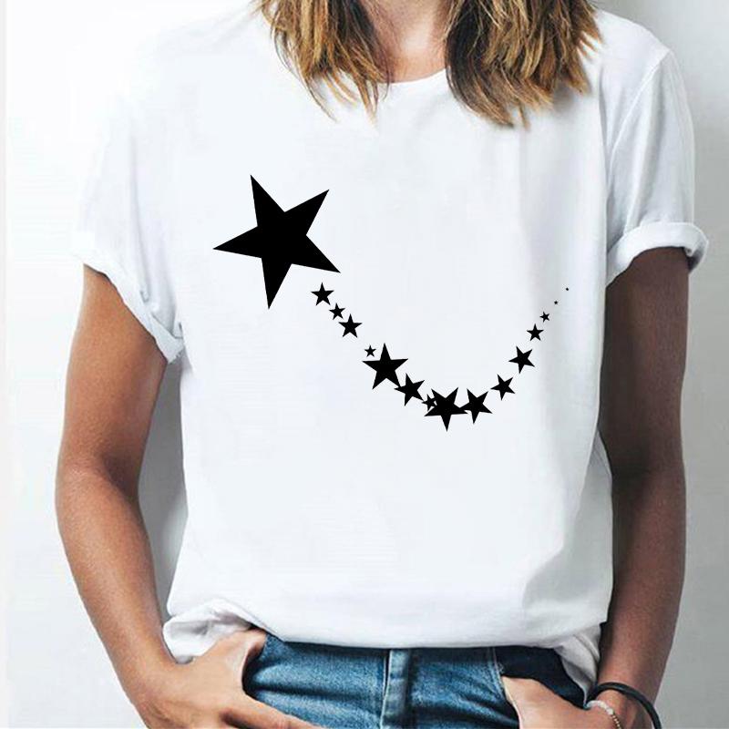 Women Tshirt Drink Coffee Cartoon Bear Print Harajuku Summer Tshirts Casual O-Neck Short Sleeve Tops Tee T Shirt Custom T-Shirt