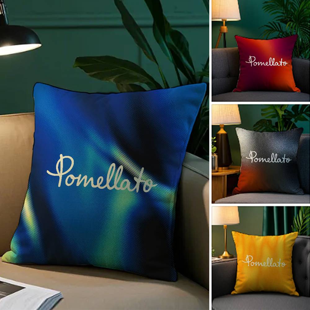 Unique Luxury Design Pomellato Pillow Case Comfort Sofa Bed Silky Elegant Invisible Zipper Decorative Cushion Cover