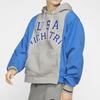 Nike ISPA Series Fleece-Lined Functional Patchwork Hoodie Men Hoodie Light-Grey CD6372-406