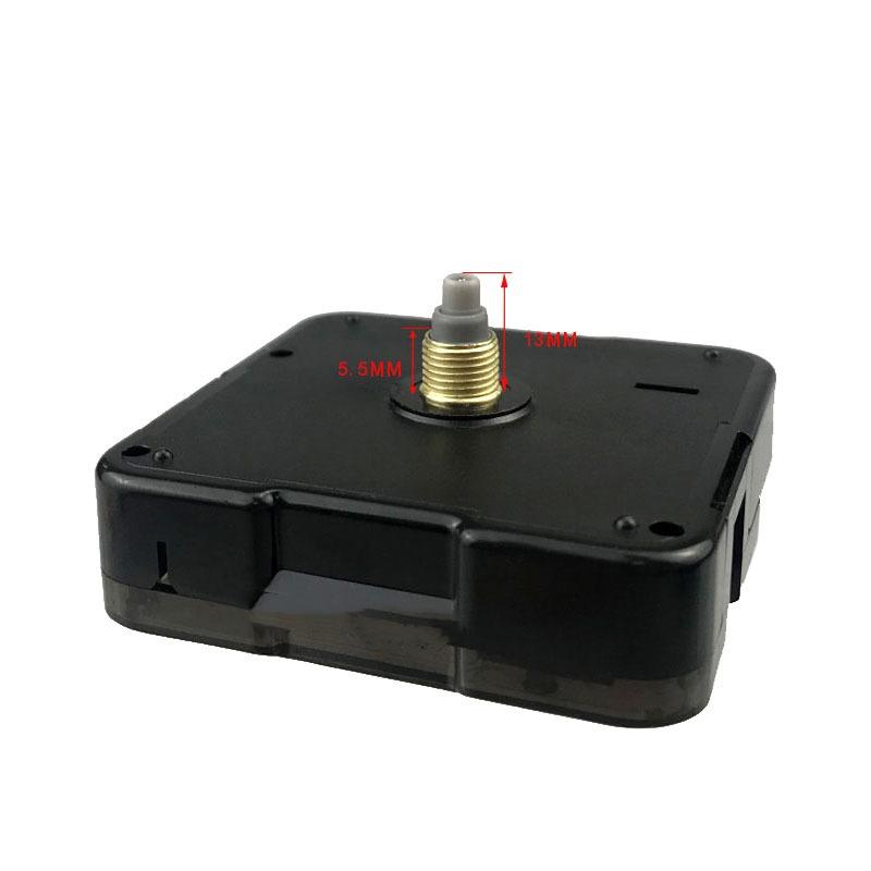 For DIY Silent Quartz Clock Movement with 13mm Shaft and 5 5mm Thread for Craft Projects Low Power Consumption