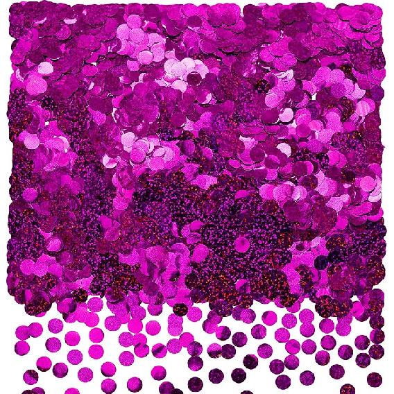 Multicolor Sparkle Foil Metallic Round Table Confetti Decor Circle Dots Mylar Scatter Wedding Bachelorette Valentines Mothers Day Baby Shower