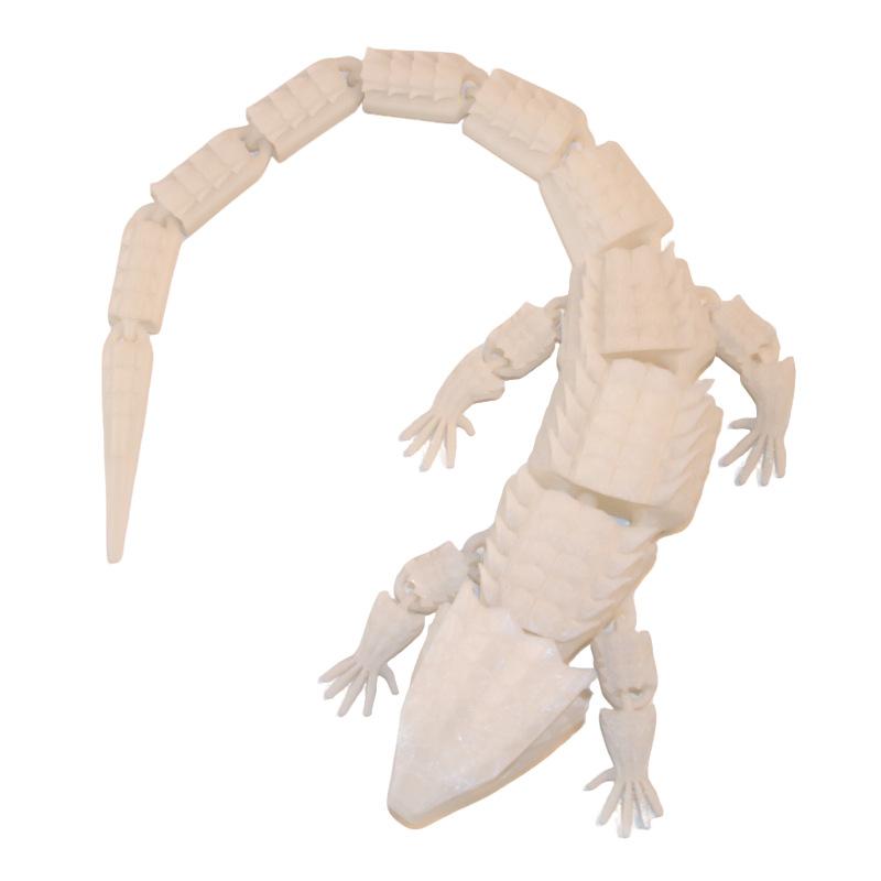 

Popular 3D printing hot-selling lizard four-legged beast desktop creative ornament children s toy gift car landscaping ornament 20cm fluorescent