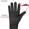 Unisex Thermal Driving and Cycling Gloves - Waterproof, Non-slip, Touchscreen-Compatible for Autumn/Winter