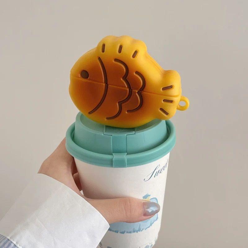 

Airpodspro Second Generation Silicone Soft Case Apple 4 Generation Protective Case Cute Cartoon Third Generation Phone Case 5 Generation Men and Women Airpods Pro/Pro2 Neutral Snapper