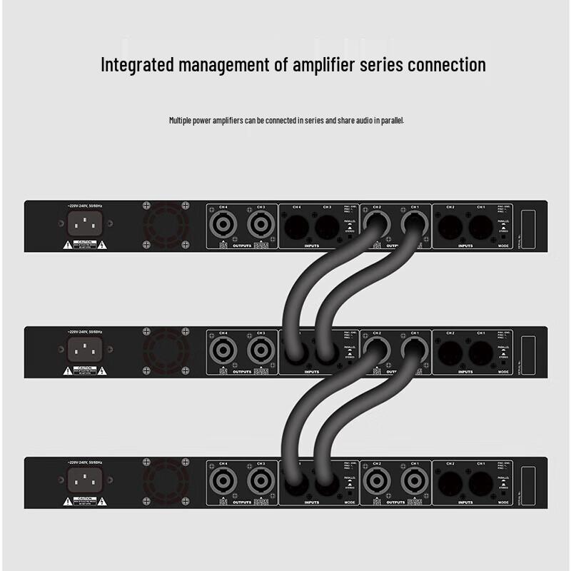 DAIPU DP-ZTDX4400 Conference Digital Power Amplifier (CN Version)
