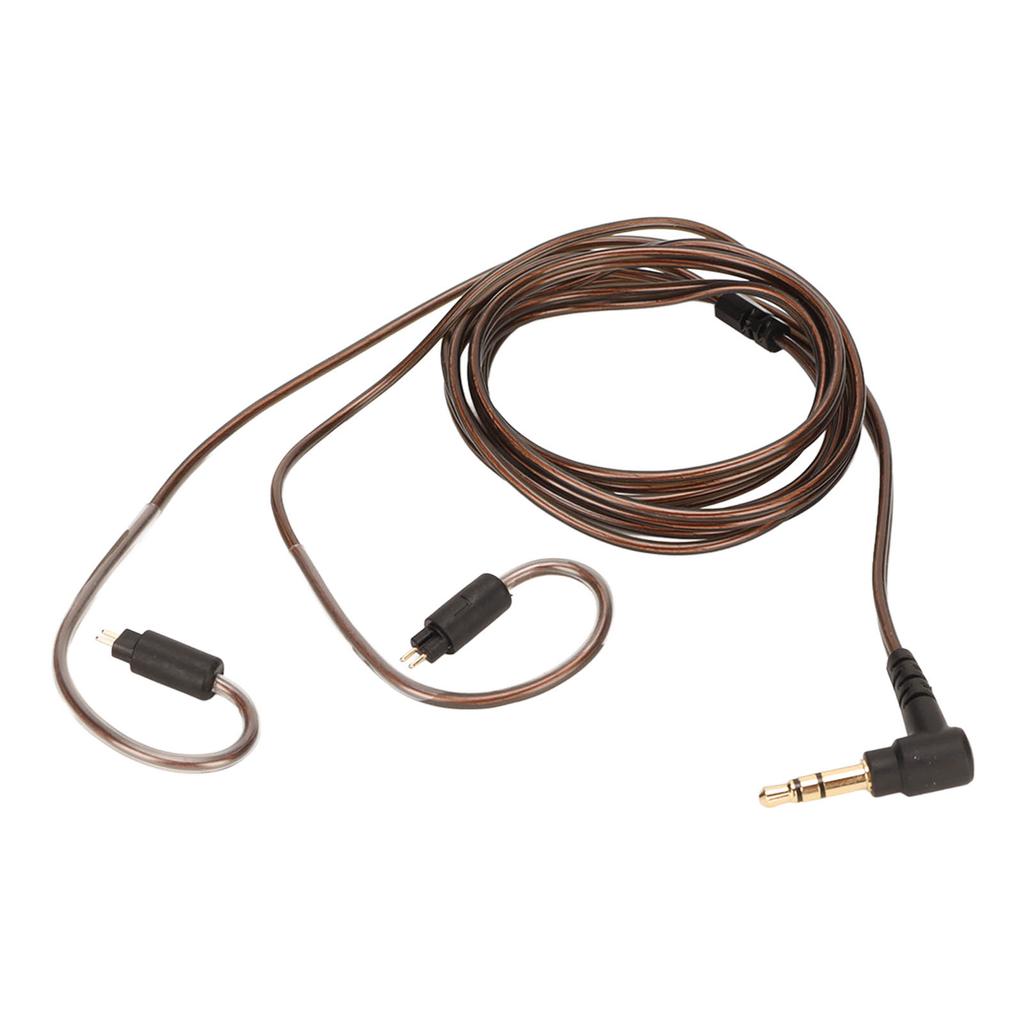 Replacement Headphone Cable with Mic for AS06 AS10 ZST ZS3 ZS4 ZS5 ZS6 Headphone with 2 Pin 0.78mm Connector Interface