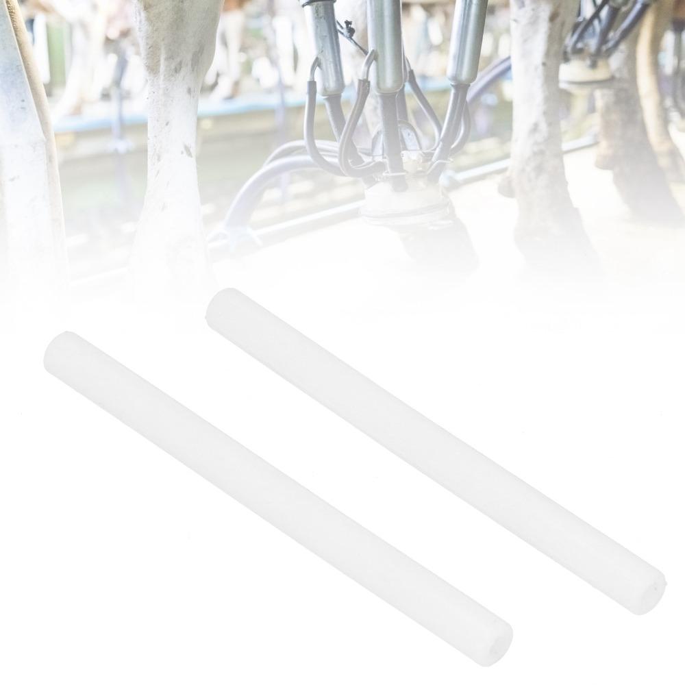 2 Pcs Stable Milking Machine Short Tube Soft Milker Short Tube Milking Machine