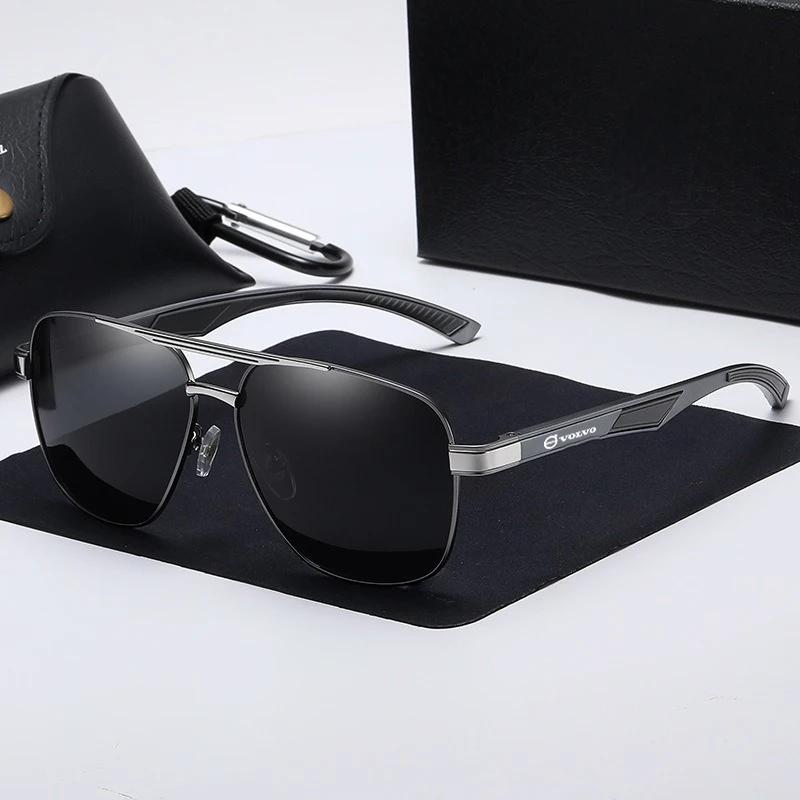 Hub Caps Fashion Luxury Sunglasses Men Driving Sunglasse Men Women Polarized for Volvo XC40 XC90 V40 V90 V60 XC60 S80 S60 S90 C4