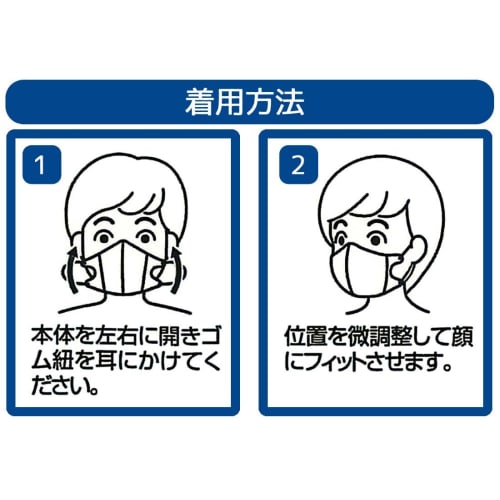 Skater 3-layer Non-woven 3D Mask for Children 7 Pieces Noraneko Gundan MSKS3N-A