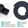 1/4 ID Fuel Gas Line Hose Fit For Briggs & Stratton Craftsman MTD Kawasaki Kohler Small Engines Generator Powersports W/ 20 Clamps Rubber Black 8