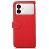KHAZNEH For Samsung Galaxy S26 Edge Case RFID Blocking Wallet Litchi Texture PU Leather Phone Cover with Strap