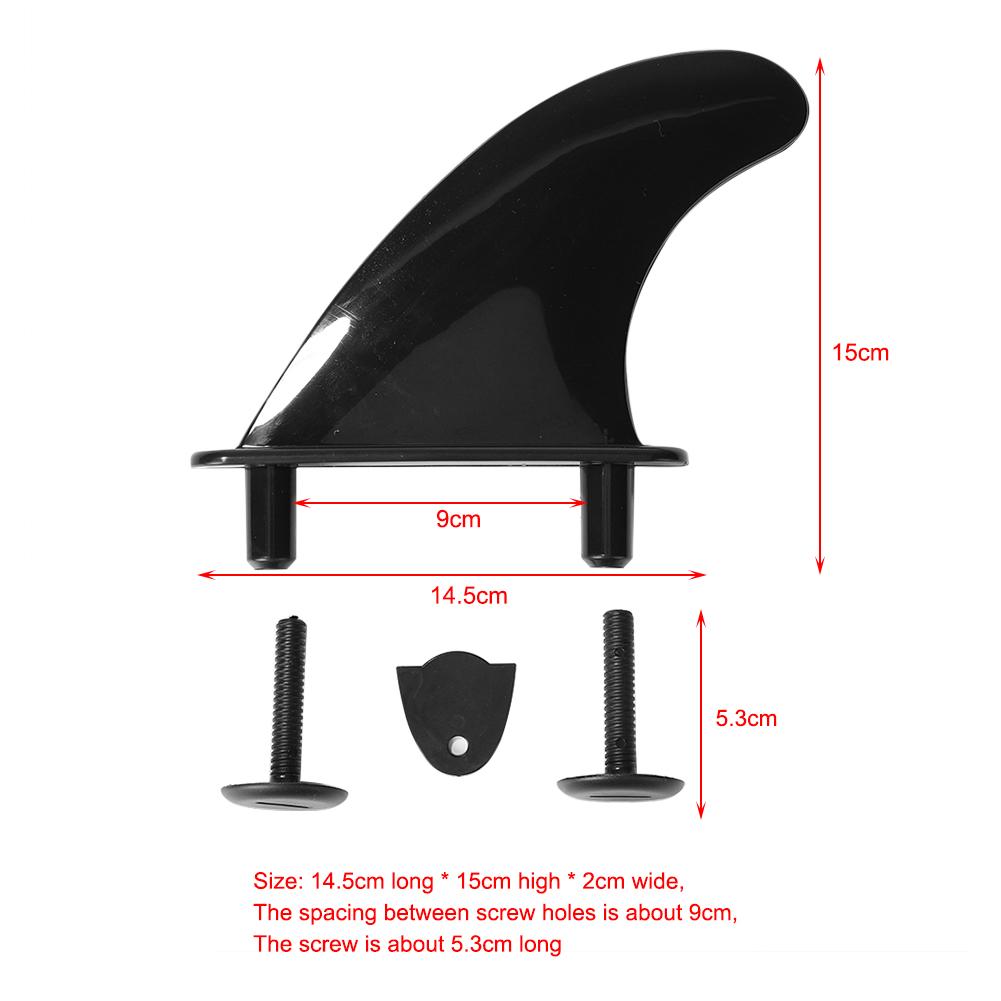 3-piece Soft Surfwater Wave Fin SUP Accessory Stablizer Fit Stand Up Paddle Board Surfboard Central Fin and Side Fin Water Sport
