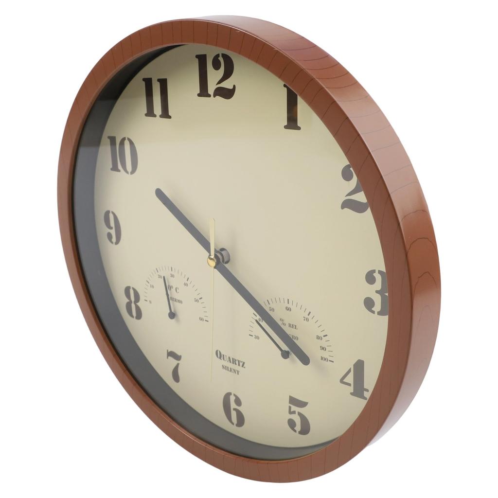 Analog Timekeeping Outdoor Clock Patio Clock Battery Operated