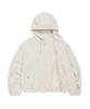 Wacky Willy Women'S Nylon Hooded Windbreaker Cream