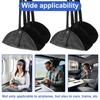2PCS Adjustable Footrest Hammock Portable Travel Suspended Storage Bag Travel Long Flight Bus Train Office Leg Rest Hammock