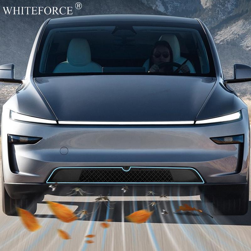 For Tesla Model Y Juniper 2025 Lower Bumper Anti ect Net Anti Dust Proof Vent Cover Air Intake ect-proof Cover ect Net