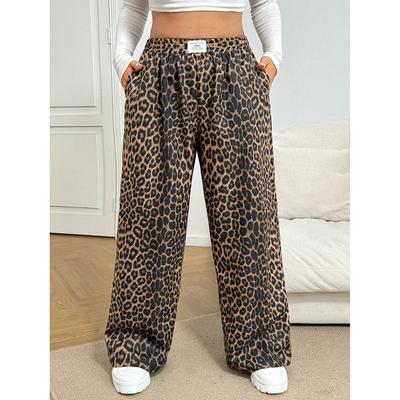 Retro Casual Pants for Women In Summer New Loose Straight Draped Wide-leg Versatile Trousers