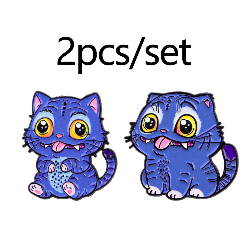 Emaille Anstecker Cooler K-POP Brosche Kragenanstecker Rucksack Kleidung Accessoires Modeschmuck Fan Geschenke