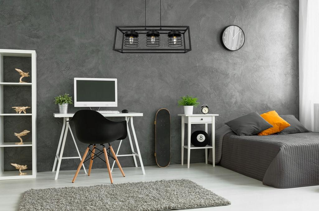 HANGING LAMP CAGE ELEGANT METAL LAMP SHADE