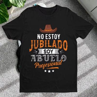 I'm Not Retired I'm A Professional Grandpa T Shirt Vintage Design Funny Tee Father's Day Gift Unisex Fashion Streetwear Tops