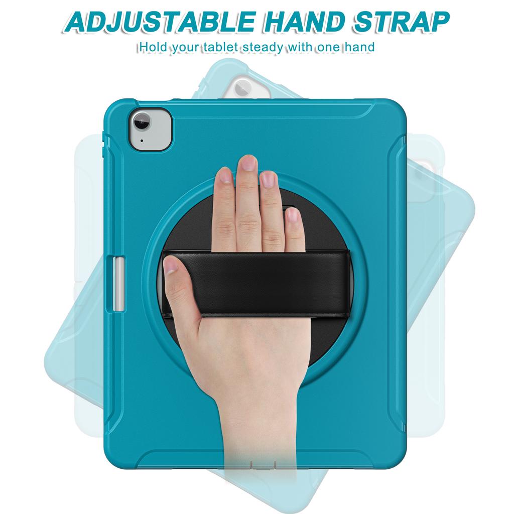 360 Rotatable Stand Case Universal For iPad Air 13 2025 M3 2024 M2 Pro 12.9 2018 2020 2021 2022 3rd 4th 5th 6th Gen PC-TPU Cover