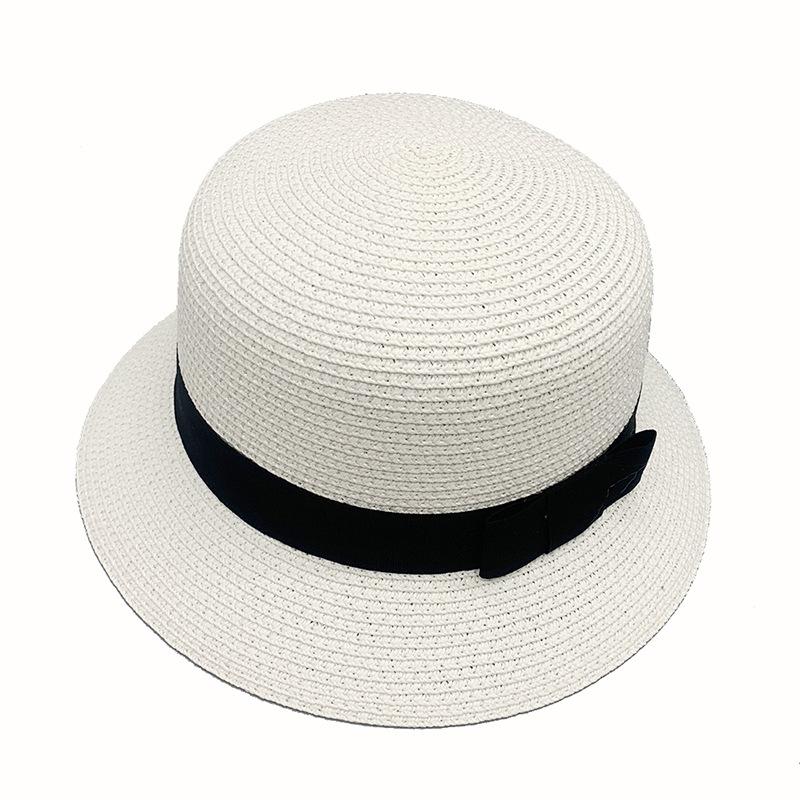 Parent-Child Spring And Summer Straw Hat Travel Seaside Sunshade Sunscreen Casual Hat Strength One Piece