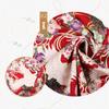 100cmx148cm Cotton Fabric Bronzing Japanese Crane Printed Fabric Handmade Diy Patchwork Bag Kimono Cheongsam Fabric