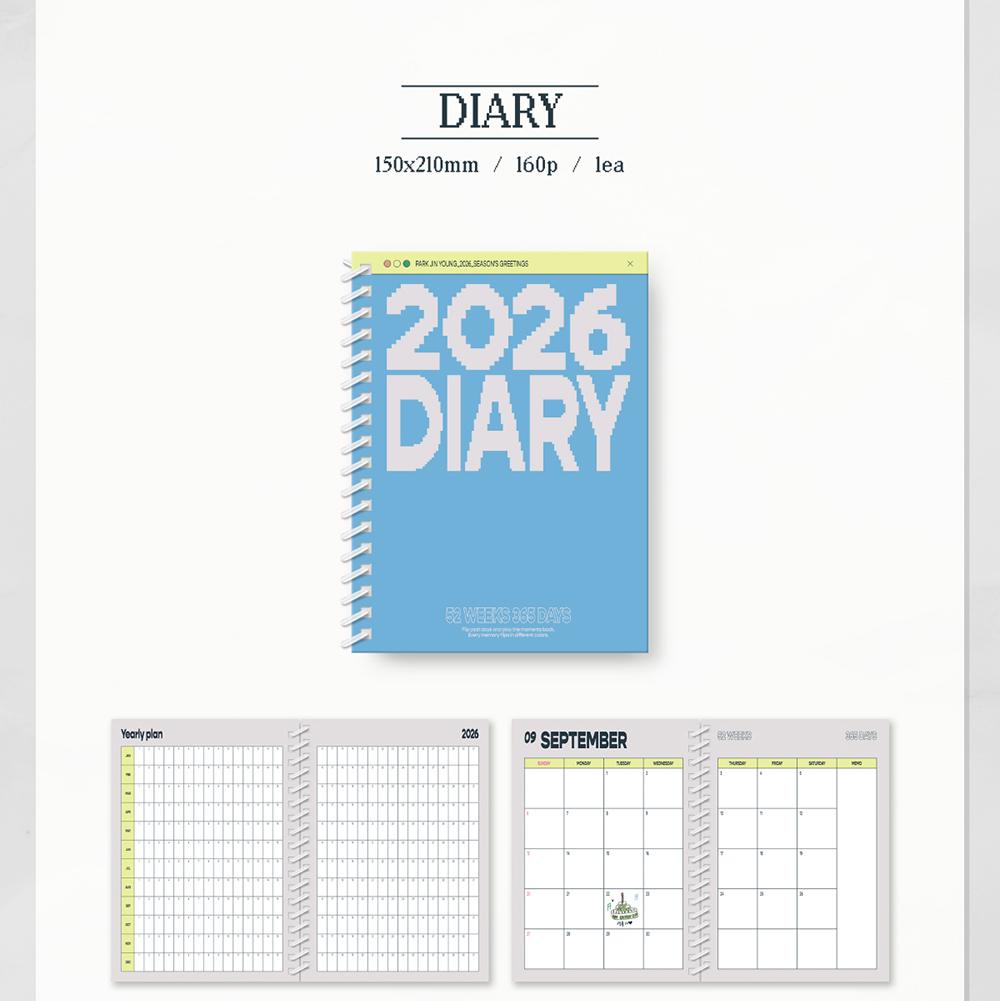 [POB] Park Jinyoung (GOT7) [Flip Days] 2026 SEASON'S GREETINGS