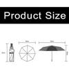 Travel Parasol Folding Rain Windproof Umbrella Women Girl Anti-uv Parasol Flower
