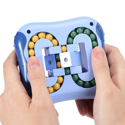 Puzzle rotanti del giocattolo della punta delle dita del fagiolo magico Giochi per bambini Giocattoli educativi Montessori di intelligenza per adulti
