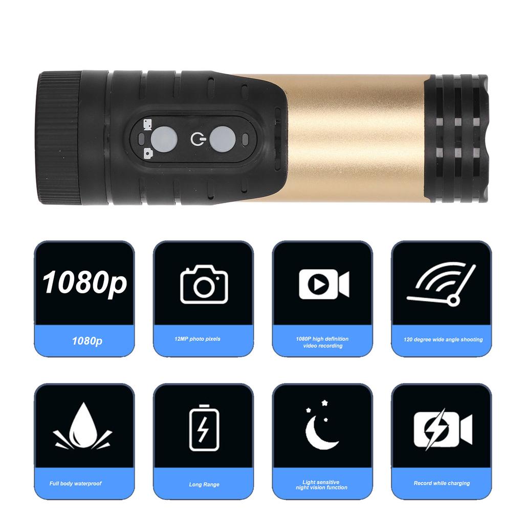 HD 1080P Bike Motorcycle Helmet Camera WiFi Flashlight Camera Anti Shake Waterproof Sports DV H68A Bike Motorcycle Helmet Camera