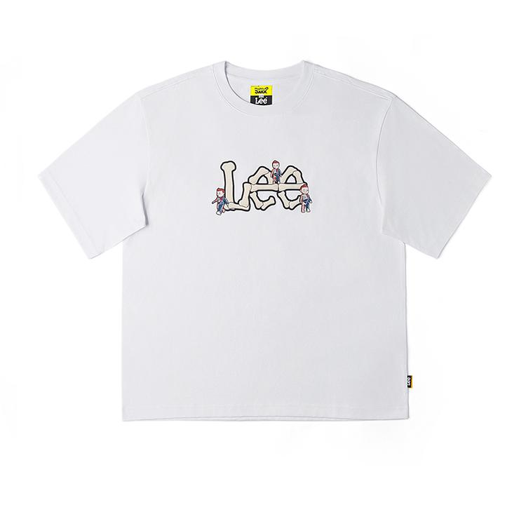 Lee T Shirts Unisex Crew Neck Moderate LUT0113293RX00F