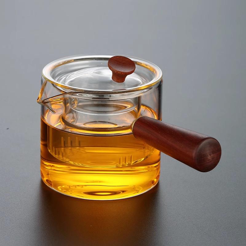 Compact Electric Ceramic Tea Brewer with Glass Teapot - Ideal Tabletop Stove & Mini Water Boiler