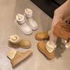 Women's thick bottom furry mouth winter lightweight warm cold plush snow boots non-slip wear casual sneakers cotton boots