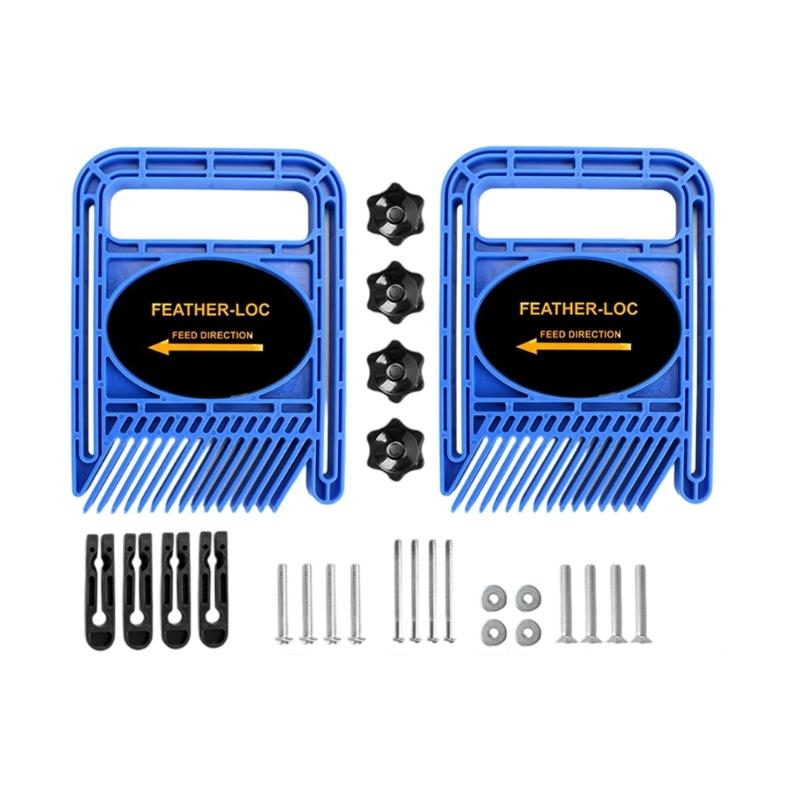 Feather Loc Board Double Featherboards Miter Gauge Slot Woodworking Tool for Engraving Machine Circular Handsaw Table