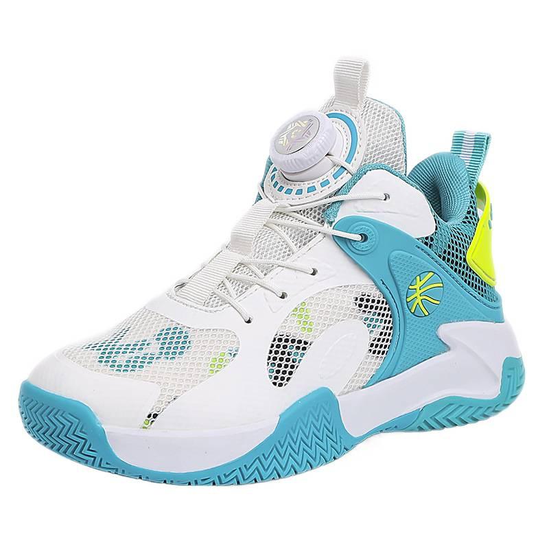 Children's Basketball Shoes Boys 2025 New Middle-aged and Older Boys Autumn Mesh Ventilation Training Running Competition Sports