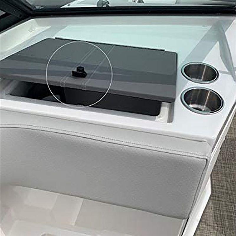 3 Set Locking Push Button Latch For Marine Boat Radio Box, Tool Box, Electronic Box, Motorcycle Glove Box Lock.-N29R