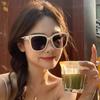 New Fashion Sunglasses Women Designer Retro Rectangle Sun Glasses Female Vintage Square Eyewear Colorful Trendy