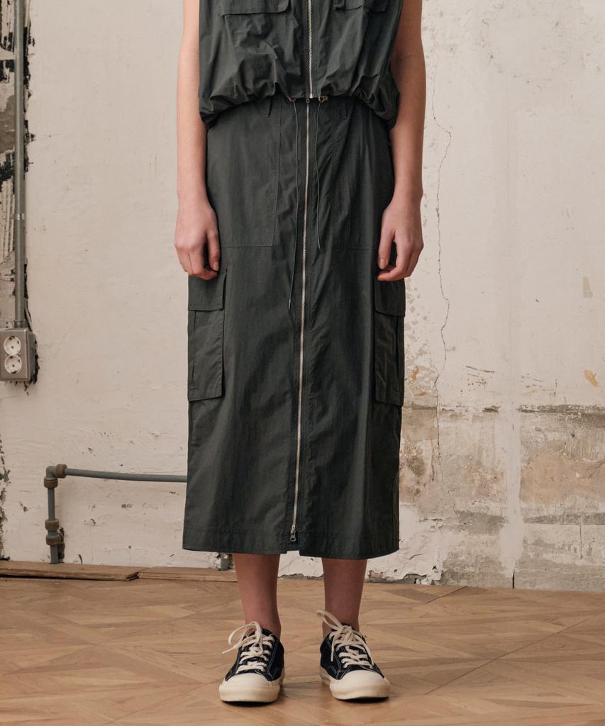 HELEMENT Women'S Field Cargo Skirt (D Grey)