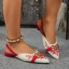 Red French Wedding Shoes Two Wear Not Tired Feet Block Heel Sandals
