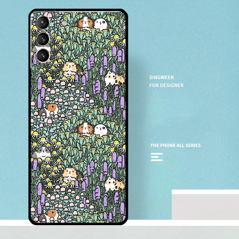 

Guinea Pig Case For Samsung Galaxy S24 Ultra S20 S21 S22 S23 S25 Ultra S9 S10 Plus S25 FE Phone Cover Galaxy S25