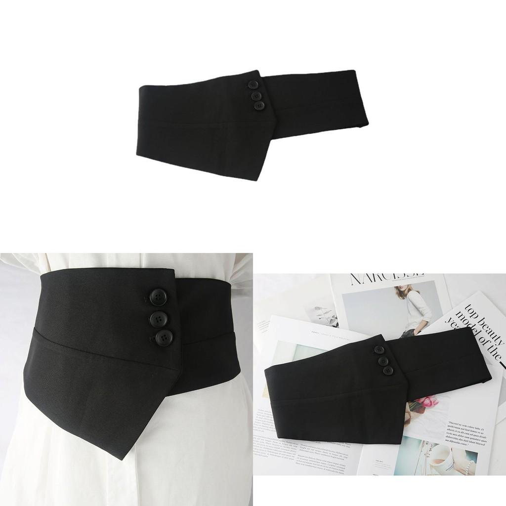 Casual Waist Womens Belt With Button Closure For Summer Dress And Outfits Shirt
