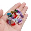 30Pcs 6.5x11.5mm Imitation Jade Bamboo Joint Charm Glass Loose Beads for DIY Handmade Jewelry Bracelet Necklace Making Supplies