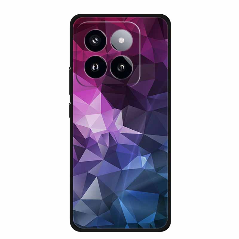 For Xiaomi 14T PRO Case Luxury Soft Silicone TPU Phone Cases Back Cover For Xiaomi14T Bumper Protective Shockproof Love fundas