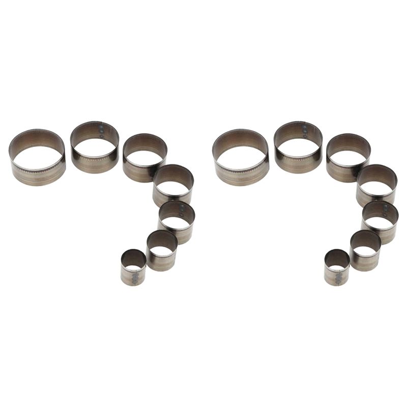 

A60z14pcs Round Leather Craft Cutter Mold Die Template Punching Tools 20Mm-50Mmmay коричневий