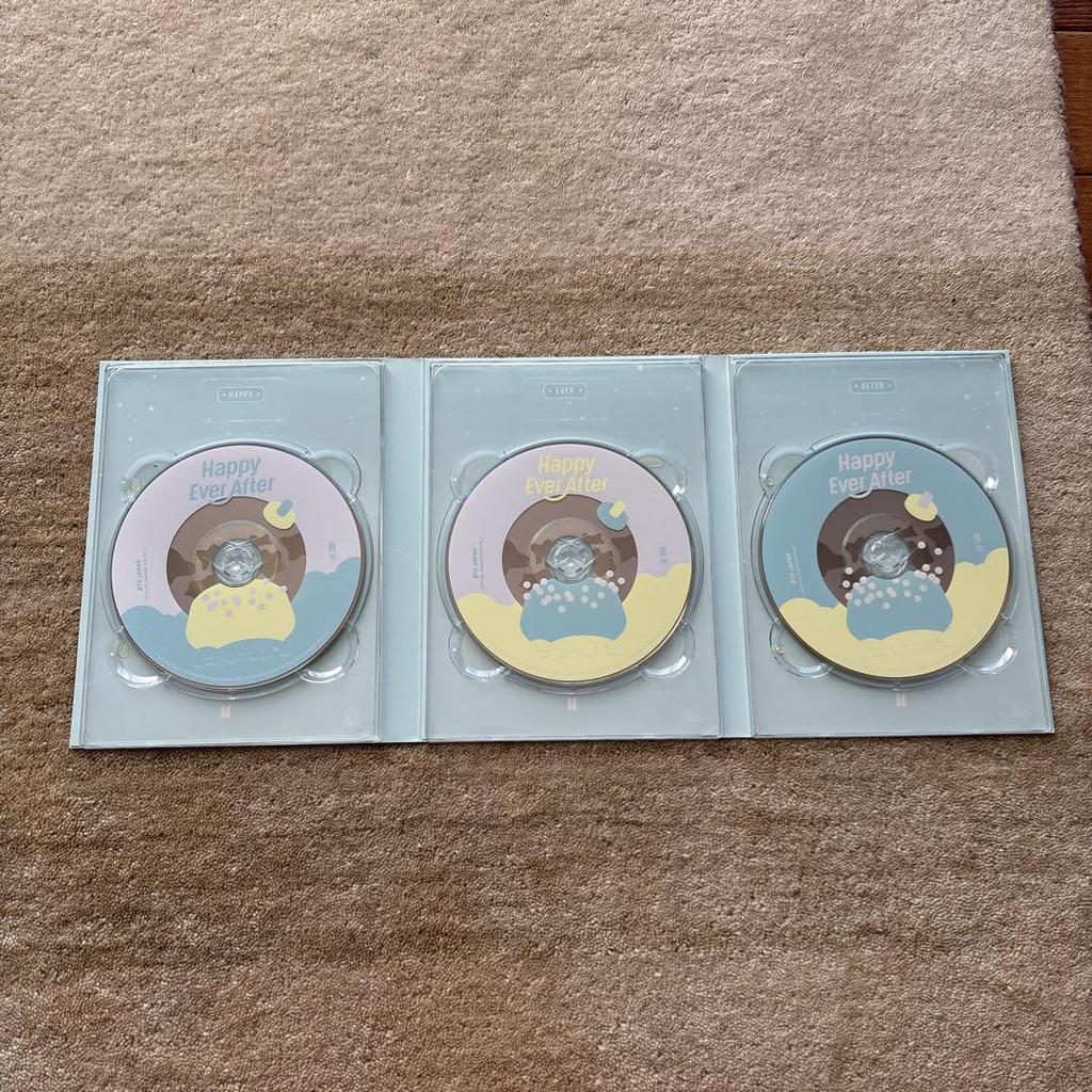 [USED] BTS Happy Ever After Japan Fan Meeting Blu-ray Hapieva