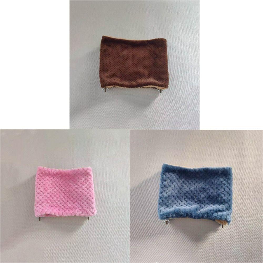 Double-layer Pet Hammock Warm Jumping Platform Pet Sleeping Bag Suspended Hammock  Small Animal