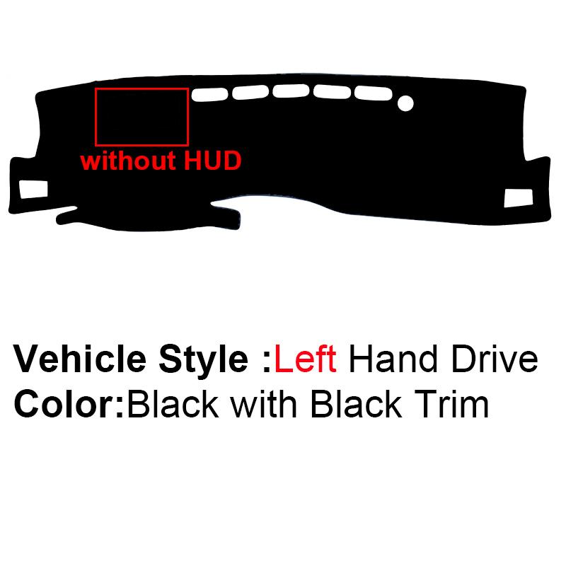 2 Layer Car Dashboard Cover Carpet For Toyota Avalon    LHD RHD Rug Pad Carpet Dashmat Sun Shade Car Decoration