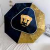 Club Universidad Nacional (Pumas)  pattern, automatic folding umbrella, portable and foldable design, 8 ribs, a Christmas or birthday gift.
