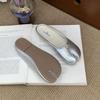 Fashion Female Shallow Footwear Ladies Flats Slides Slip On Shoes Casual Soft Fashion Strange Toe Women Flats Mules Shoes Pink